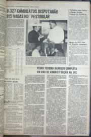 Página do jornal Correio do Ceará de maio de 1976