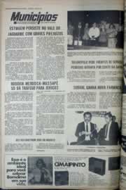 Página do jornal Correio do Ceará de maio de 1976