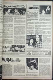 Página do jornal Correio do Ceará de maio de 1976