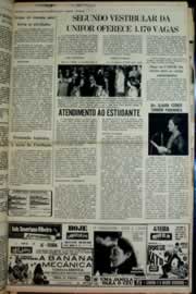 Página do jornal Correio do Ceará de maio de 1976
