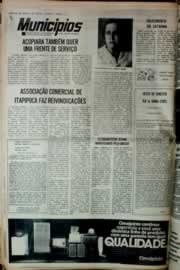 Página do jornal Correio do Ceará de maio de 1976