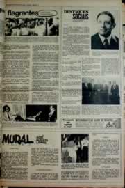 Página do jornal Correio do Ceará de junho de 1976