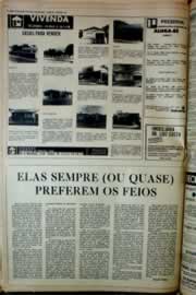 Página do jornal Correio do Ceará de junho de 1976