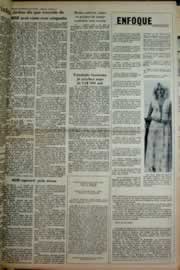 Página do jornal Correio do Ceará de junho de 1976