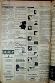 Página do jornal Correio do Ceará de junho de 1976