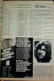 Página do jornal Correio do Ceará de junho de 1976