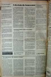 Página do jornal Correio do Ceará de junho de 1976