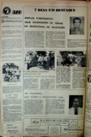 Página do jornal Correio do Ceará de junho de 1976