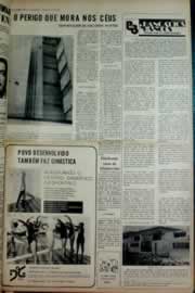 Página do jornal Correio do Ceará de junho de 1976