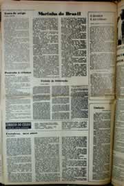 Página do jornal Correio do Ceará de junho de 1976