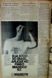 Página do jornal Correio do Ceará de junho de 1976