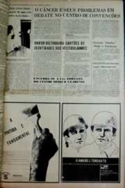Página do jornal Correio do Ceará de junho de 1976