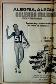 Página do jornal Correio do Ceará de junho de 1976