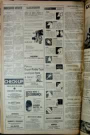 Página do jornal Correio do Ceará de junho de 1976