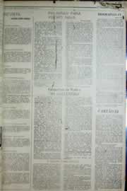 Página do jornal Correio do Ceará de agosto de 1976