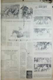 Página do jornal Correio do Ceará de agosto de 1976