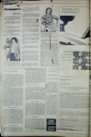 Página do jornal Correio do Ceará de agosto de 1976