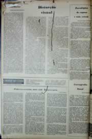 Página do jornal Correio do Ceará de agosto de 1976