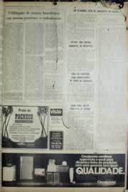 Página do jornal Correio do Ceará de agosto de 1976