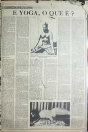 Página do jornal Correio do Ceará de agosto de 1976