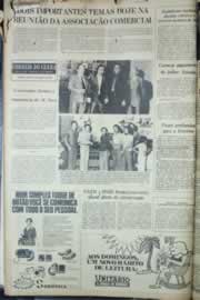 Página do jornal Correio do Ceará de agosto de 1976