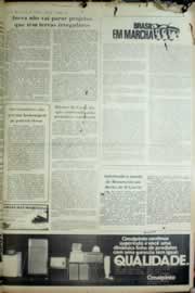 Página do jornal Correio do Ceará de agosto de 1976