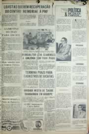 Página do jornal Correio do Ceará de agosto de 1976