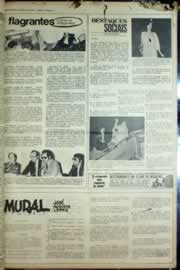 Página do jornal Correio do Ceará de agosto de 1976