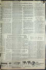 Página do jornal Correio do Ceará de agosto de 1976