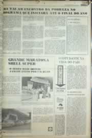 Página do jornal Correio do Ceará de agosto de 1976