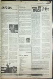 Página do jornal Correio do Ceará de agosto de 1976