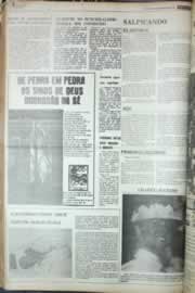 Página do jornal Correio do Ceará de agosto de 1976