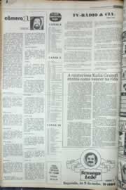 Página do jornal Correio do Ceará de agosto de 1976