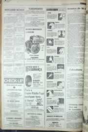 Página do jornal Correio do Ceará de agosto de 1976