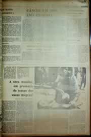 Página do jornal Correio do Ceará de agosto de 1976