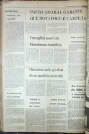 Página do jornal Correio do Ceará de agosto de 1976
