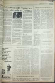 Página do jornal Correio do Ceará de agosto de 1976