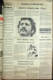 Página do jornal Correio do Ceará de agosto de 1976