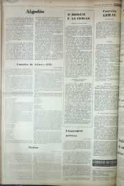 Página do jornal Correio do Ceará de agosto de 1976
