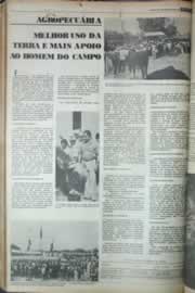 Página do jornal Correio do Ceará de agosto de 1976