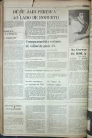 Página do jornal Correio do Ceará de agosto de 1976