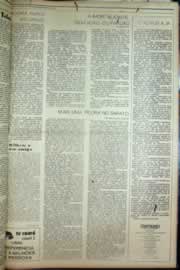 Página do jornal Correio do Ceará de agosto de 1976