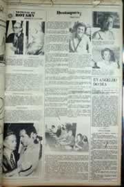 Página do jornal Correio do Ceará de agosto de 1976