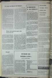 Página do jornal Correio do Ceará de janeiro de 1977