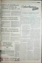 Página do jornal Correio do Ceará de janeiro de 1977