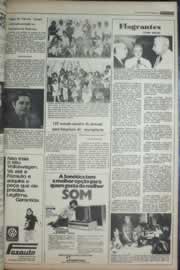 Página do jornal Correio do Ceará de janeiro de 1977