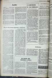 Página do jornal Correio do Ceará de janeiro de 1977