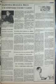 Página do jornal Correio do Ceará de janeiro de 1977