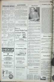 Página do jornal Correio do Ceará de janeiro de 1977