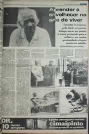 Página do jornal Correio do Ceará de janeiro de 1977